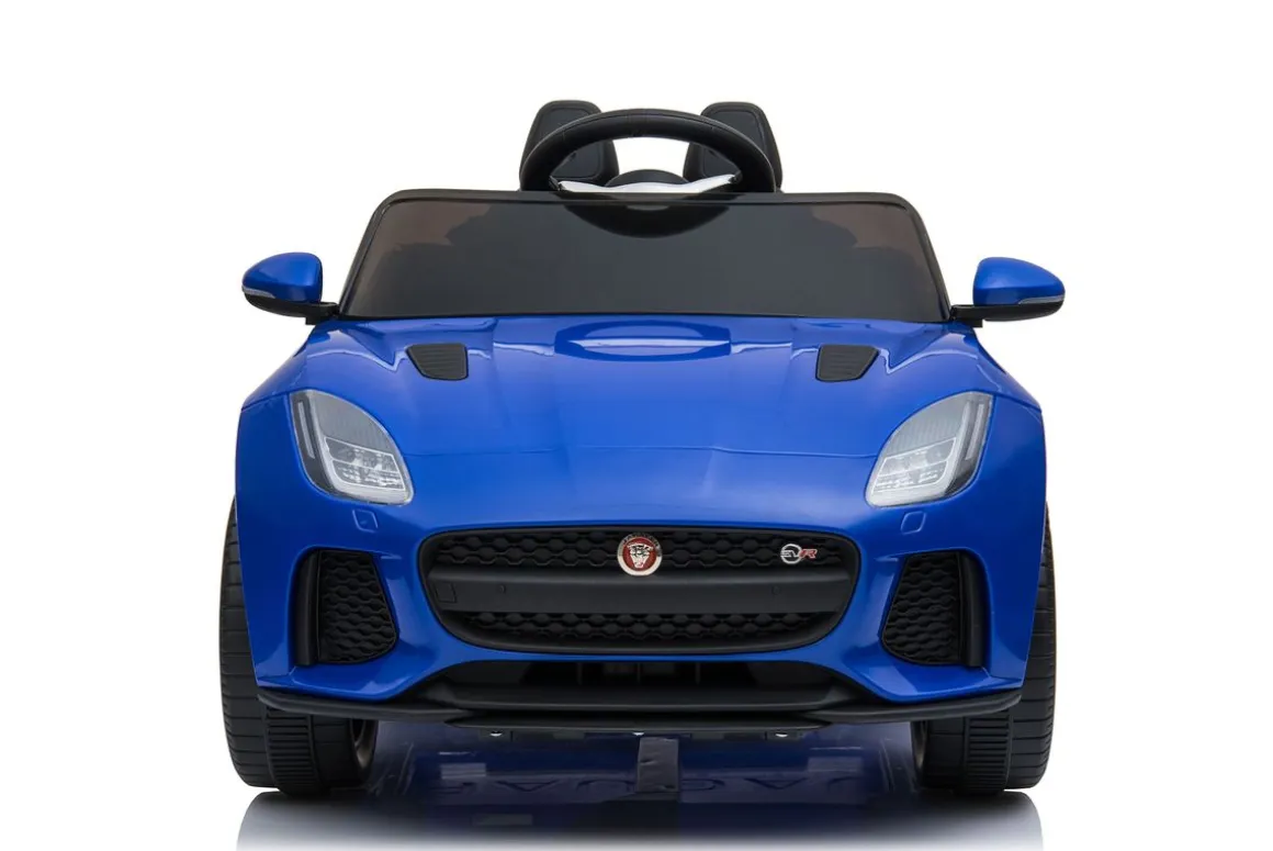 Elektroauto Kinder Jaguar blau