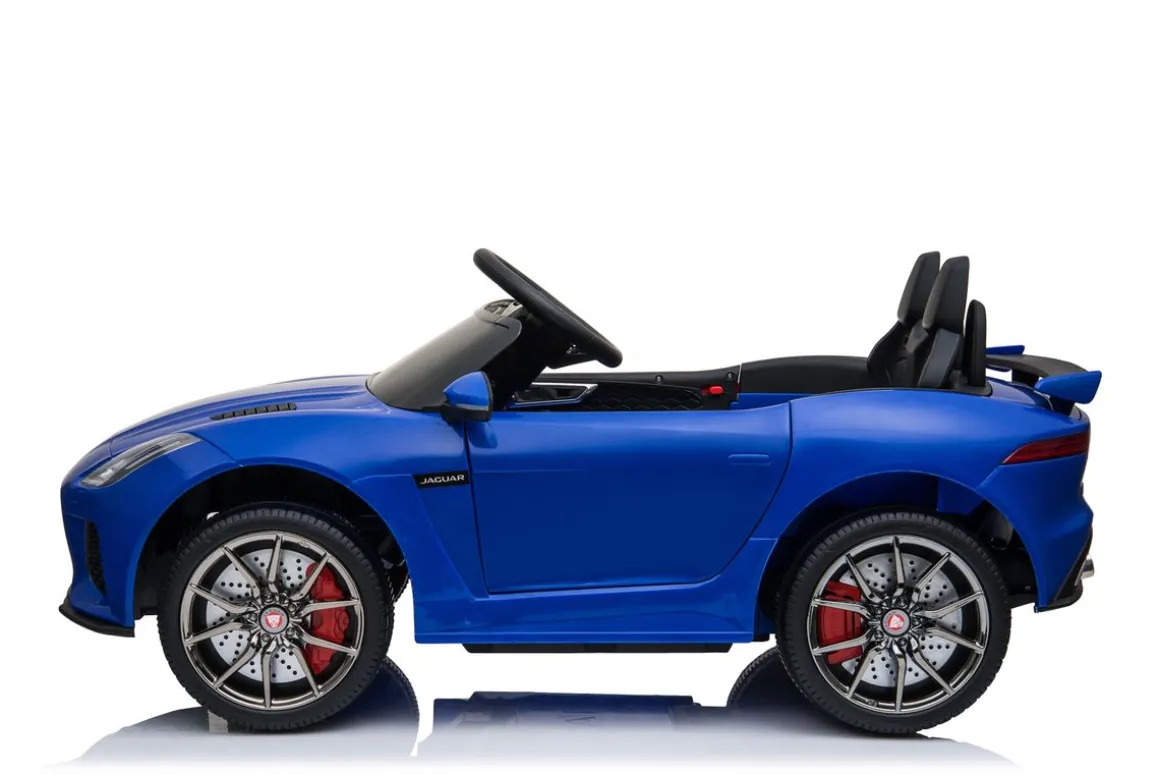 Elektroauto Kinder Jaguar blau