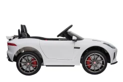 Elektroauto Kinder Jaguar weiss