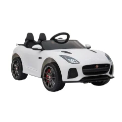 Elektroauto Kinder Jaguar weiss