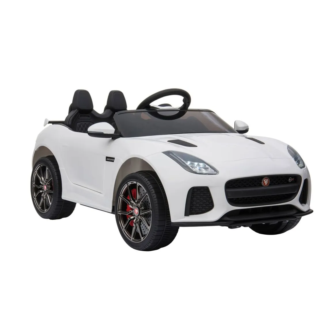 Elektroauto Kinder Jaguar weiss