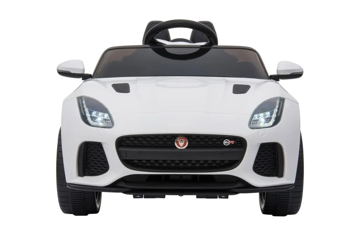 Elektroauto Kinder Jaguar weiss