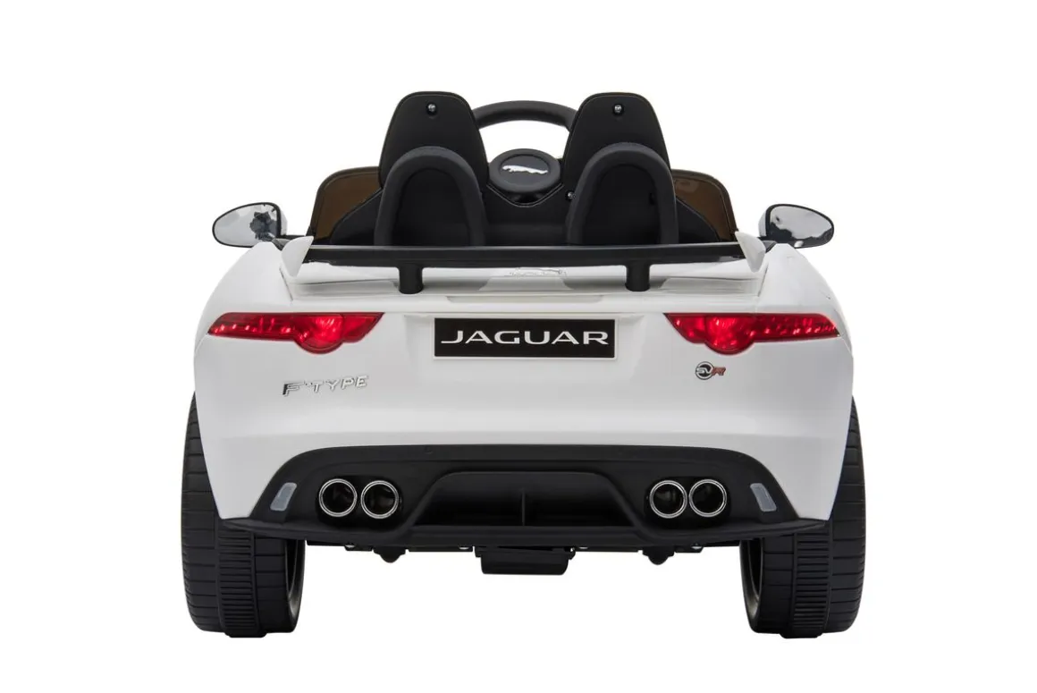 Elektroauto Kinder Jaguar weiss