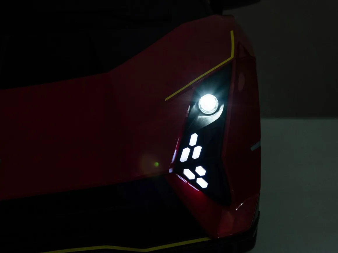 Elektroauto Kinder Lamborghini Autentica rot