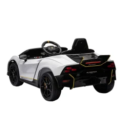 Elektroauto Kinder Lamborghini Autentica weiss