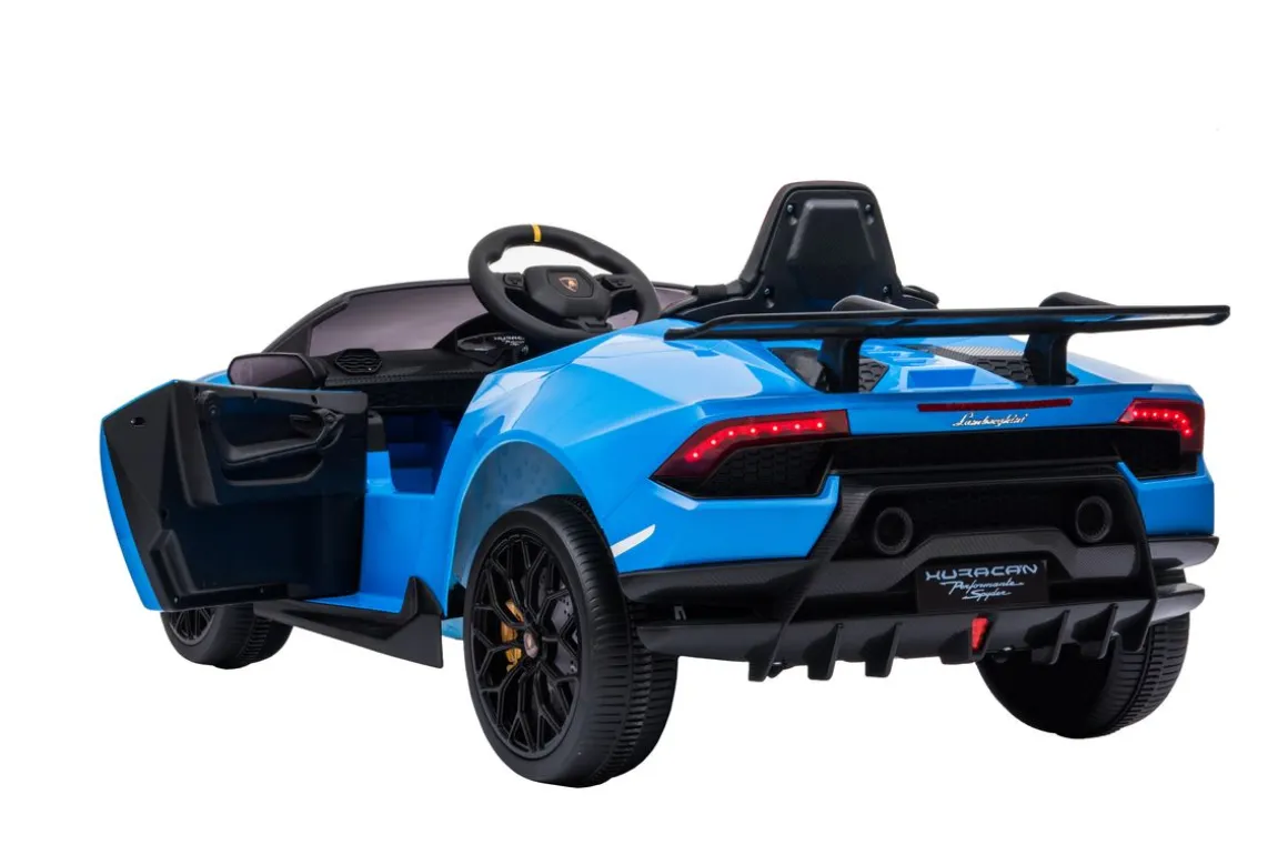 Elektroauto Kinder Lamborghini blau