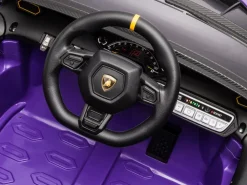 Elektroauto Kinder Lamborghini Autentica violett