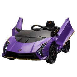Elektroauto Kinder Lamborghini Autentica violett