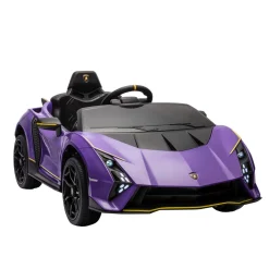 Elektroauto Kinder Lamborghini Autentica violett