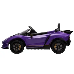 Elektroauto Kinder Lamborghini Autentica violett