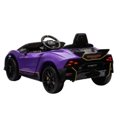 Elektroauto Kinder Lamborghini Autentica violett