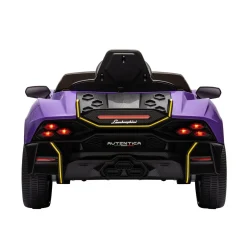 Elektroauto Kinder Lamborghini Autentica violett
