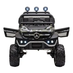 Elektroauto Kinder Mercedes Unimog camouflage