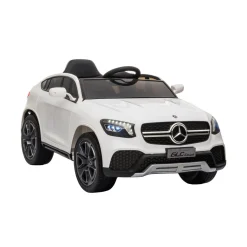 Elektroauto Kinder Mercedes GLC Coupé weiss