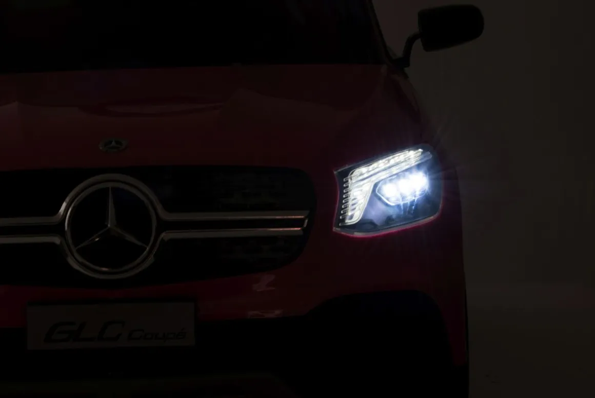 Elektroauto Kinder Mercedes GLC Coupé pink