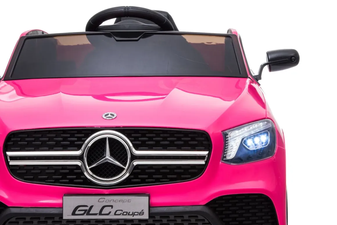 Elektroauto Kinder Mercedes GLC Coupé pink