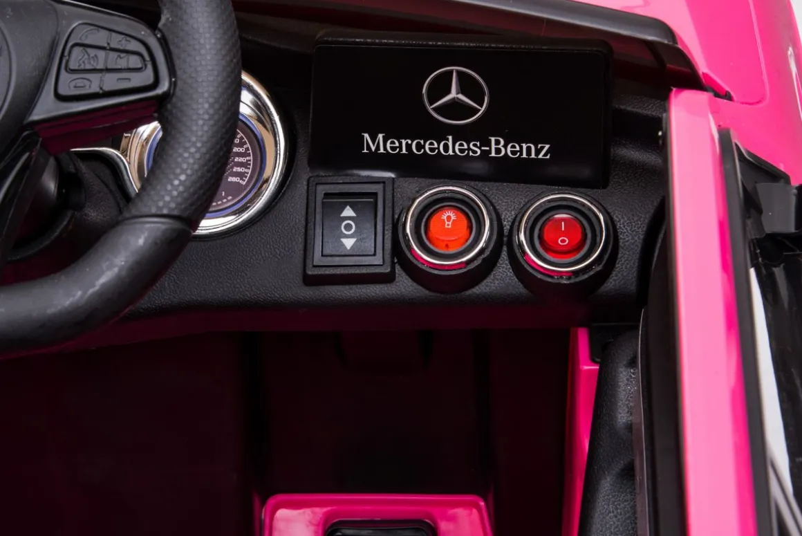 Elektroauto Kinder Mercedes GLC Coupé pink