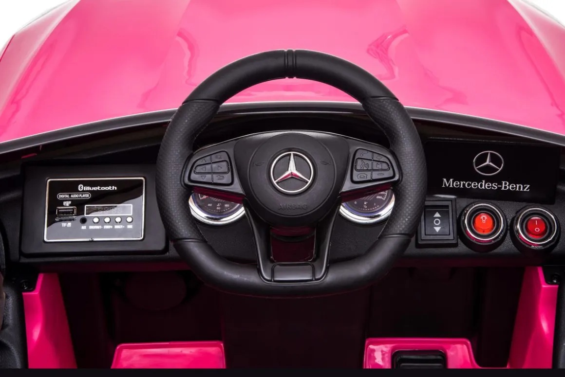 Elektroauto Kinder Mercedes GLC Coupé pink