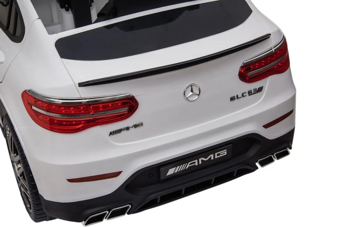 Elektroauto Kinder Mercedes GLC 63S weiss