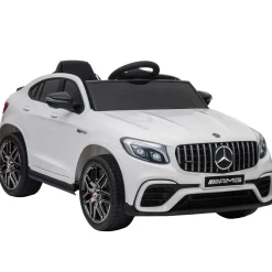 Elektroauto Kinder Mercedes GLC 63S weiss