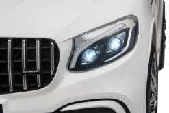 Elektroauto Kinder Mercedes GLC 63S weiss