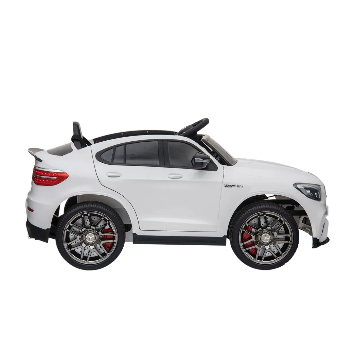 Elektroauto Kinder Mercedes GLC 63S weiss