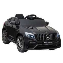 Elektroauto Kinder Mercedes GLC 63S schwarz