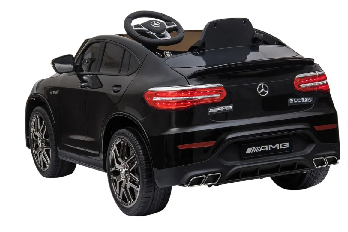 Elektroauto Kinder Mercedes GLC 63S schwarz