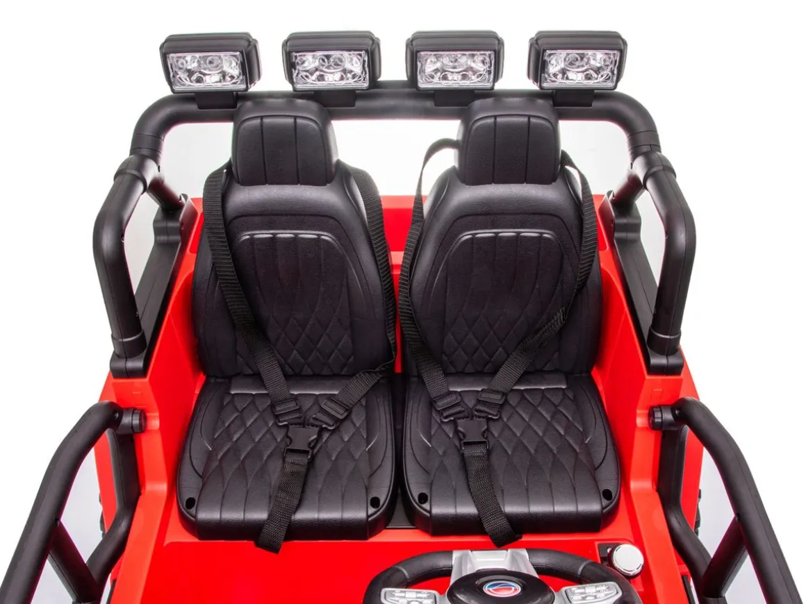 Elektroauto Kinder Off-Roader rot