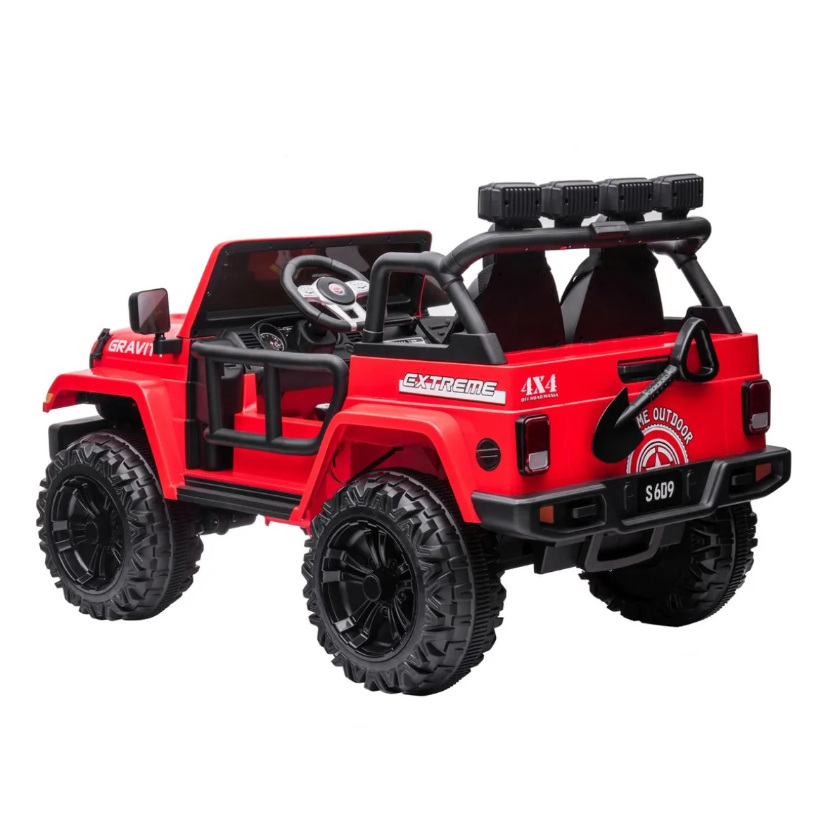 Elektroauto Kinder Off-Roader rot