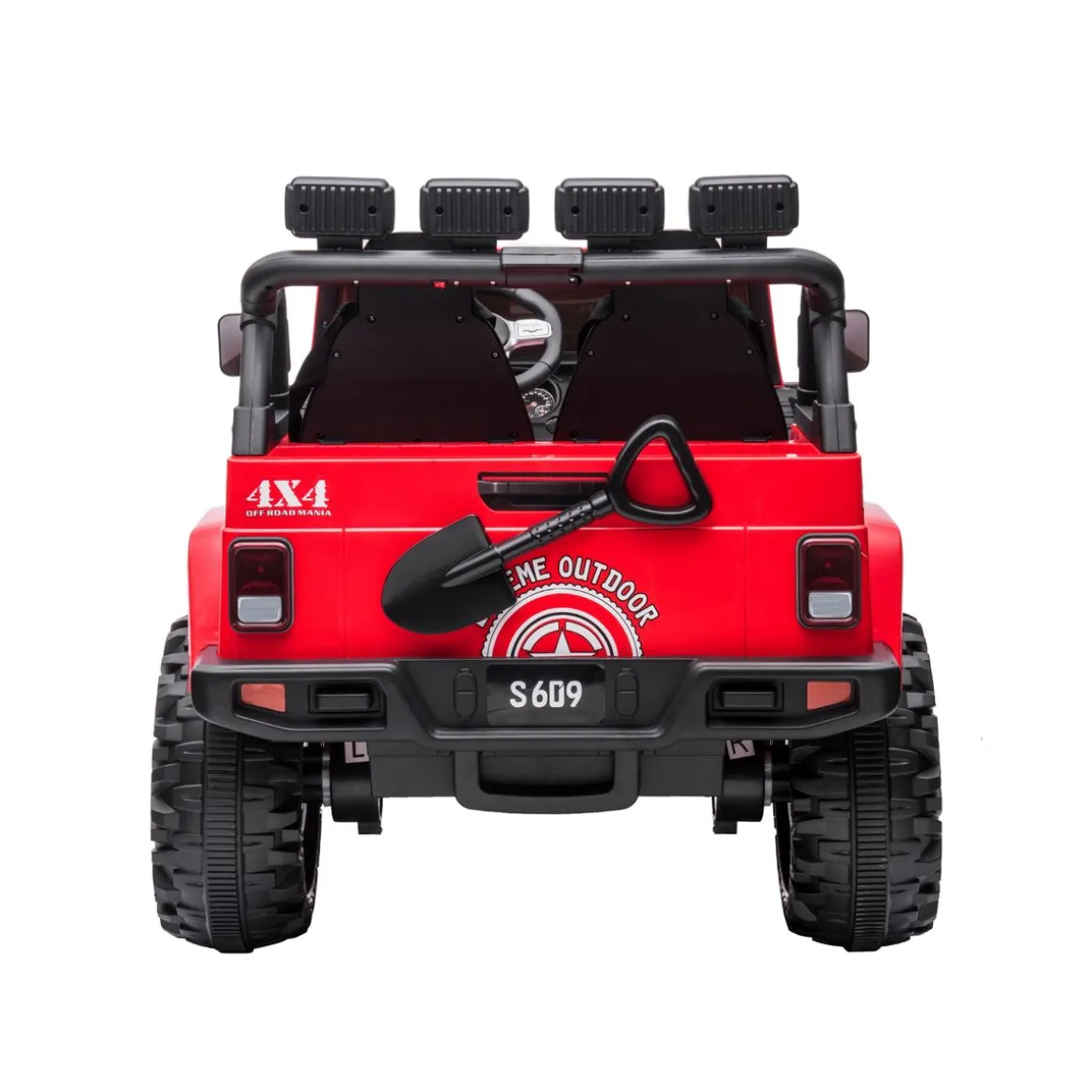 Elektroauto Kinder Off-Roader rot