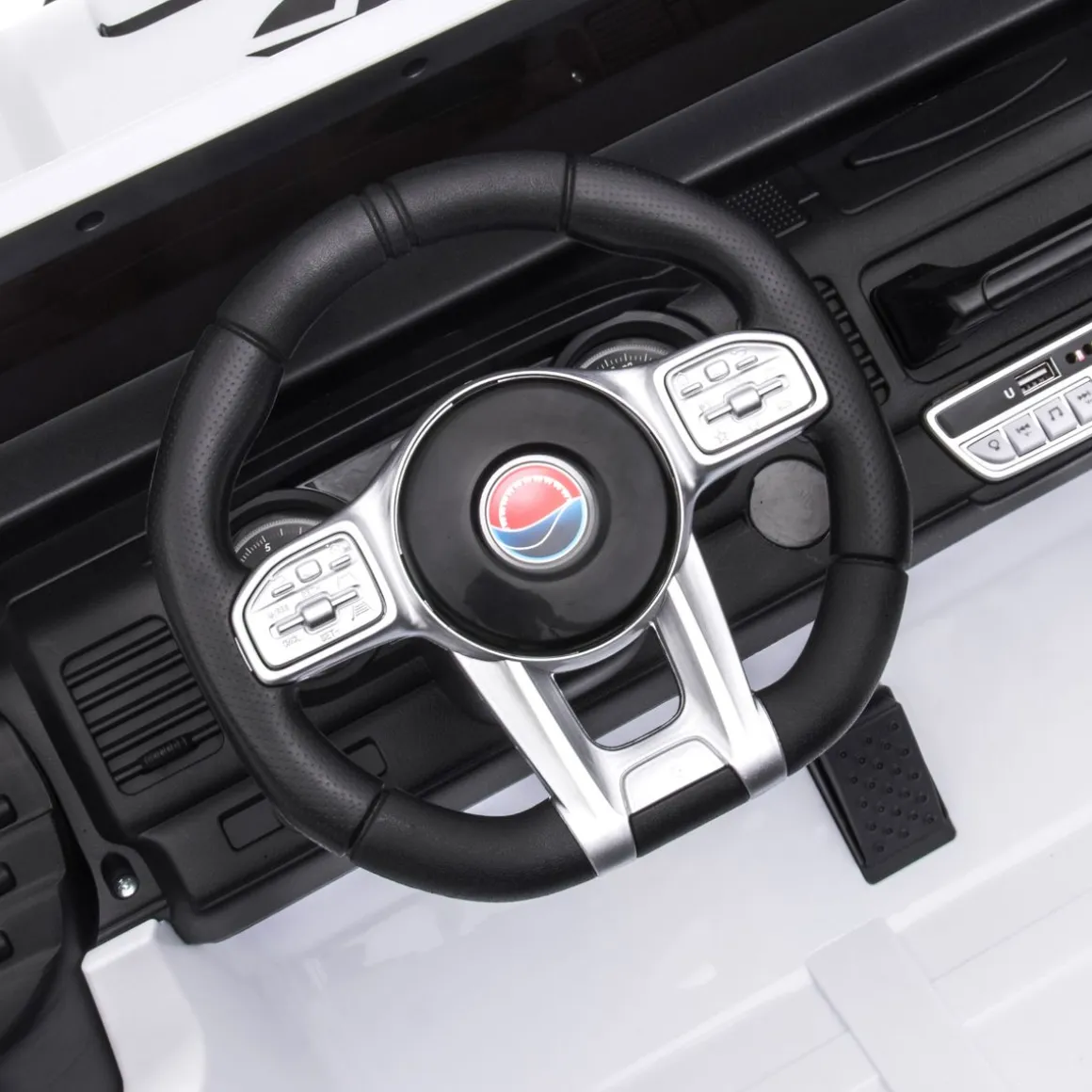 Elektroauto Kinder Off-Roader weiss