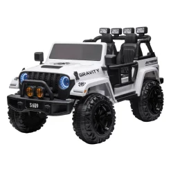Elektroauto Kinder Off-Roader weiss