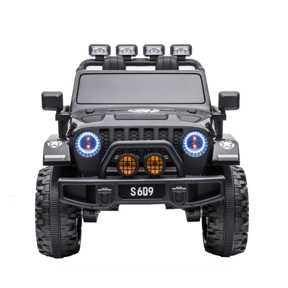 Elektroauto Kinder Off-Roader schwarz