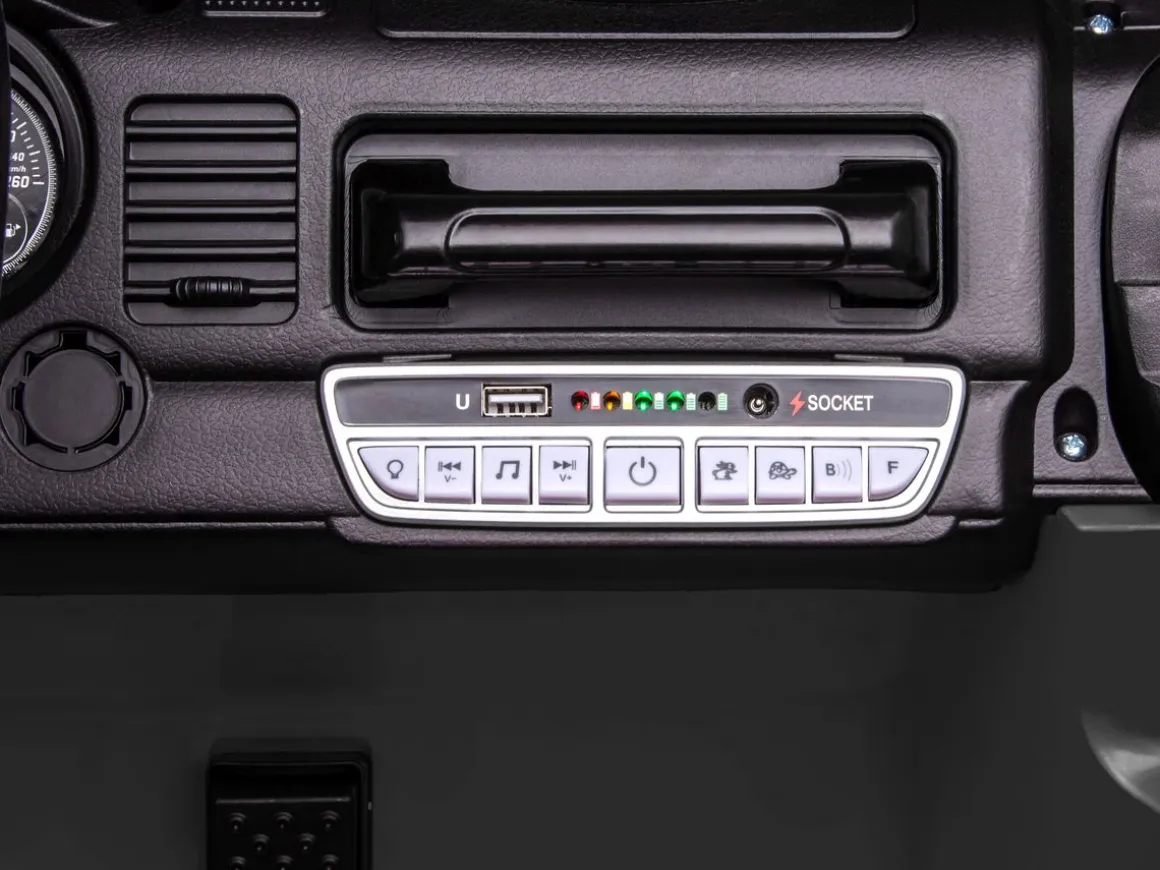 Elektroauto Kinder Off-Roader schwarz