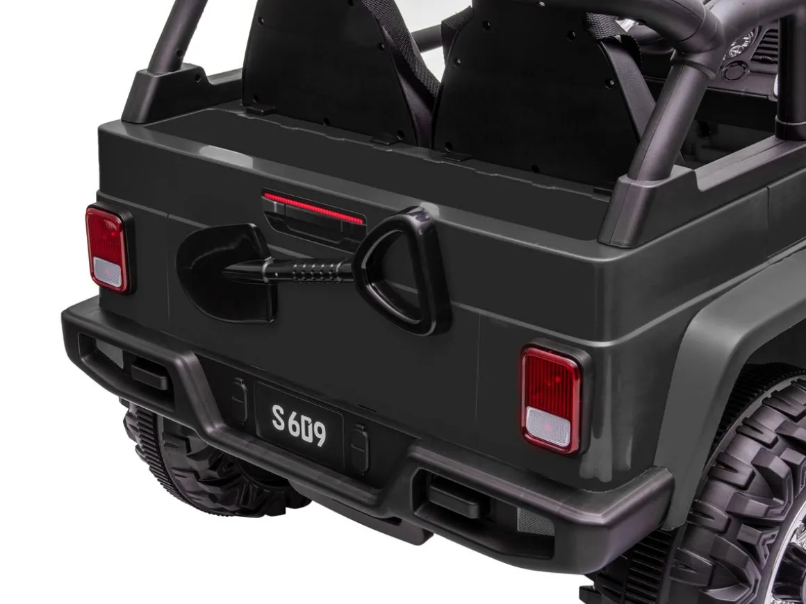 Elektroauto Kinder Off-Roader schwarz