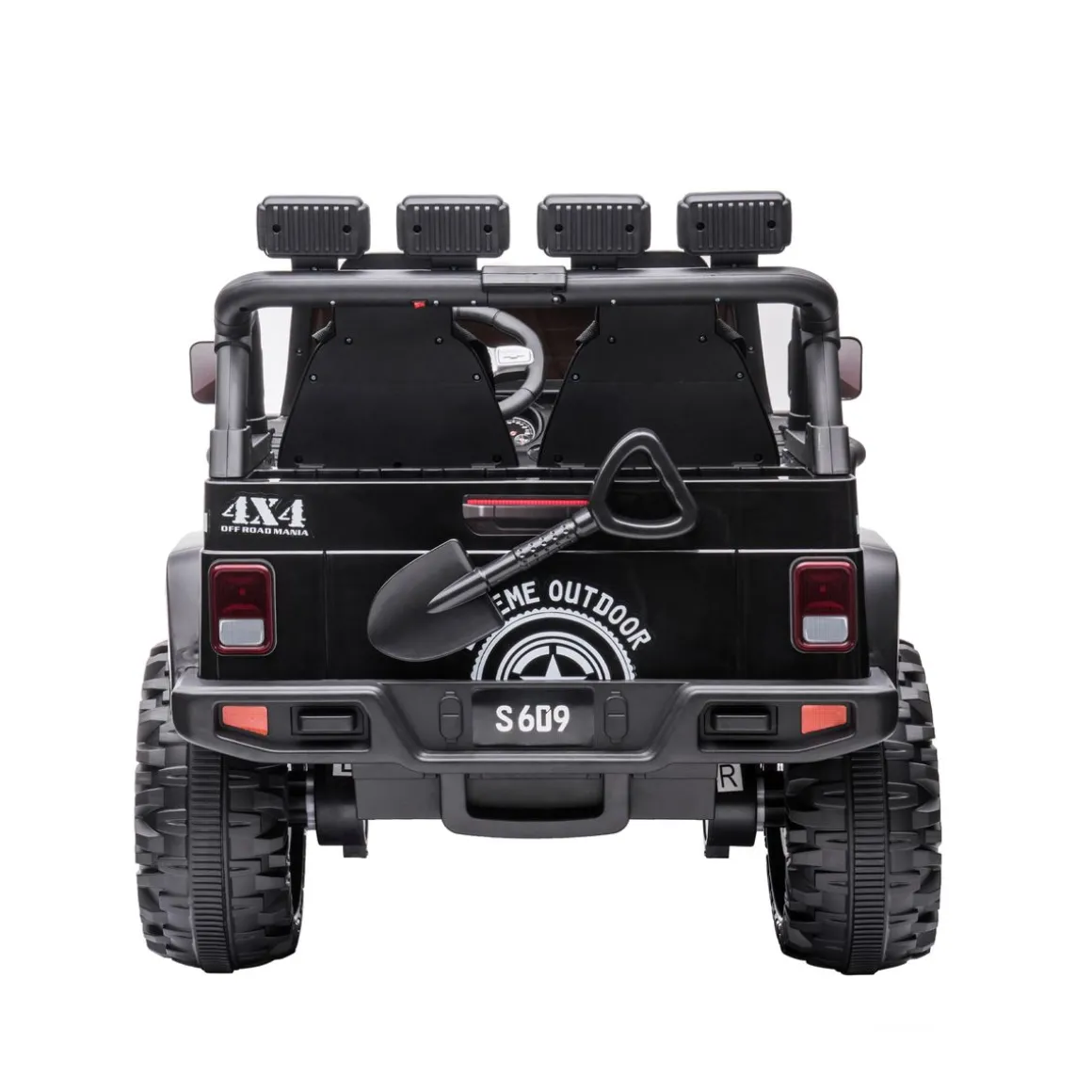 Elektroauto Kinder Off-Roader schwarz