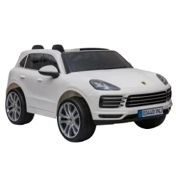 Elektroauto Kinder Porsche Cayenne weiss