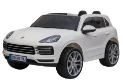 Elektroauto Kinder Porsche Cayenne weiss