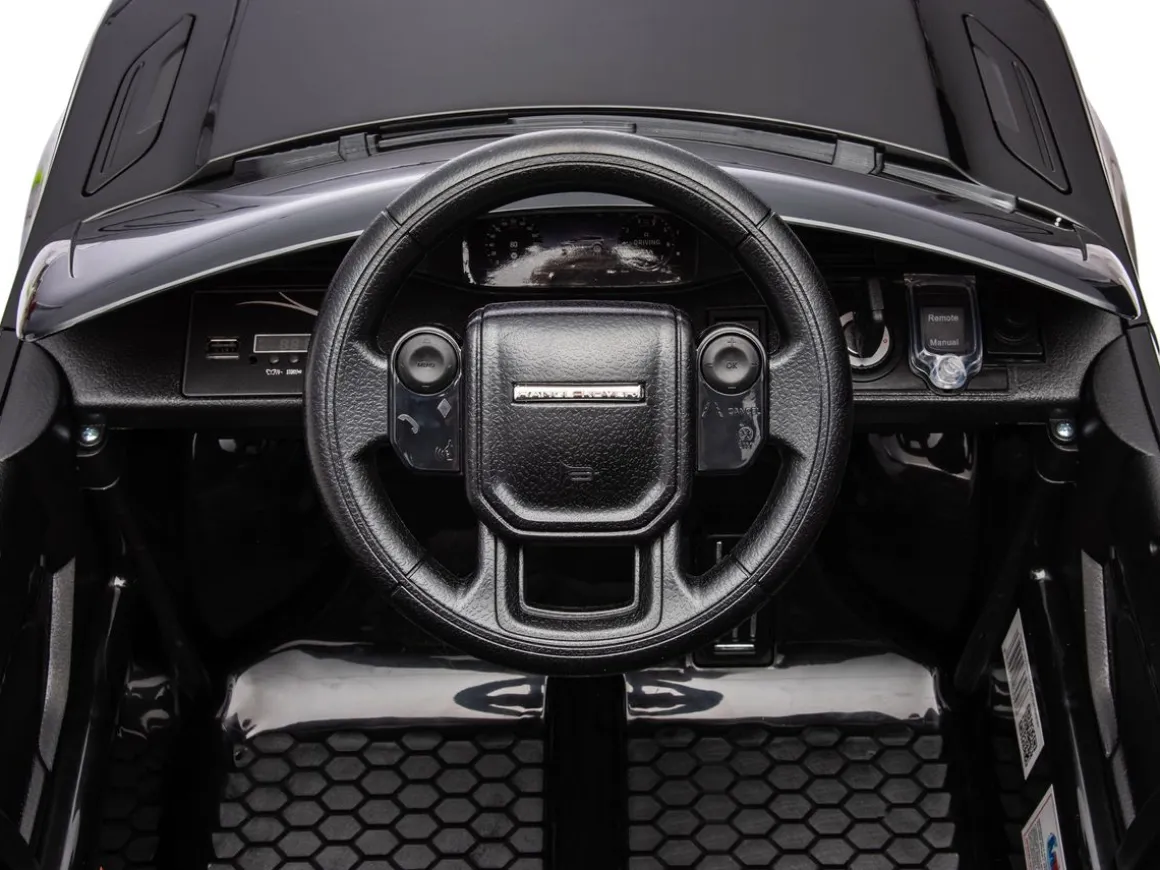 Elektroauto Kinder Range Rover Evoque schwarz