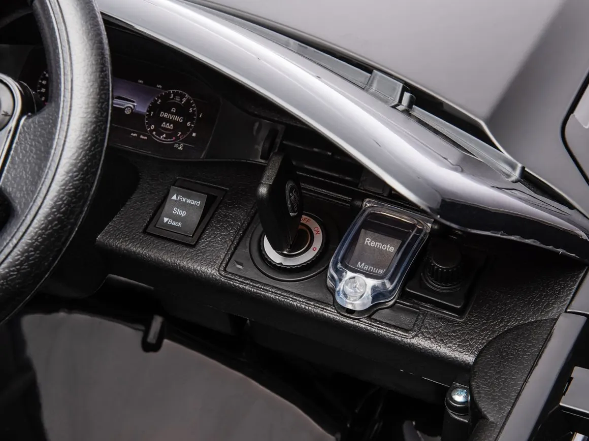 Elektroauto Kinder Range Rover Evoque schwarz