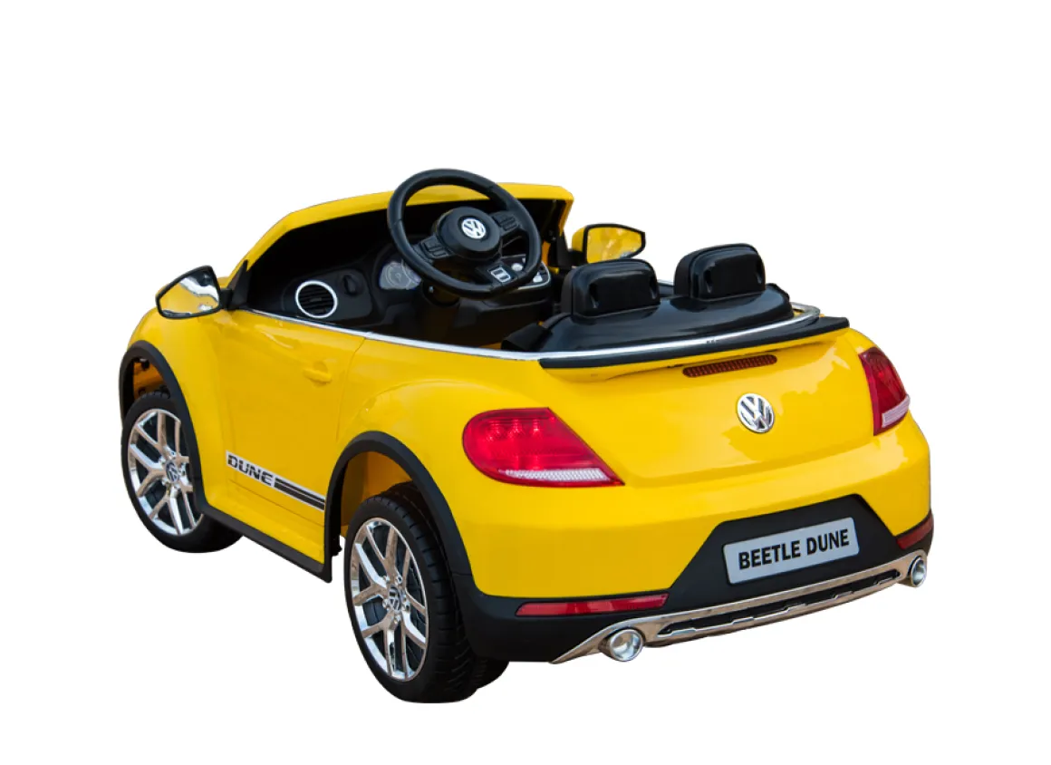 Elektroauto Kinder VW Käfer gelb