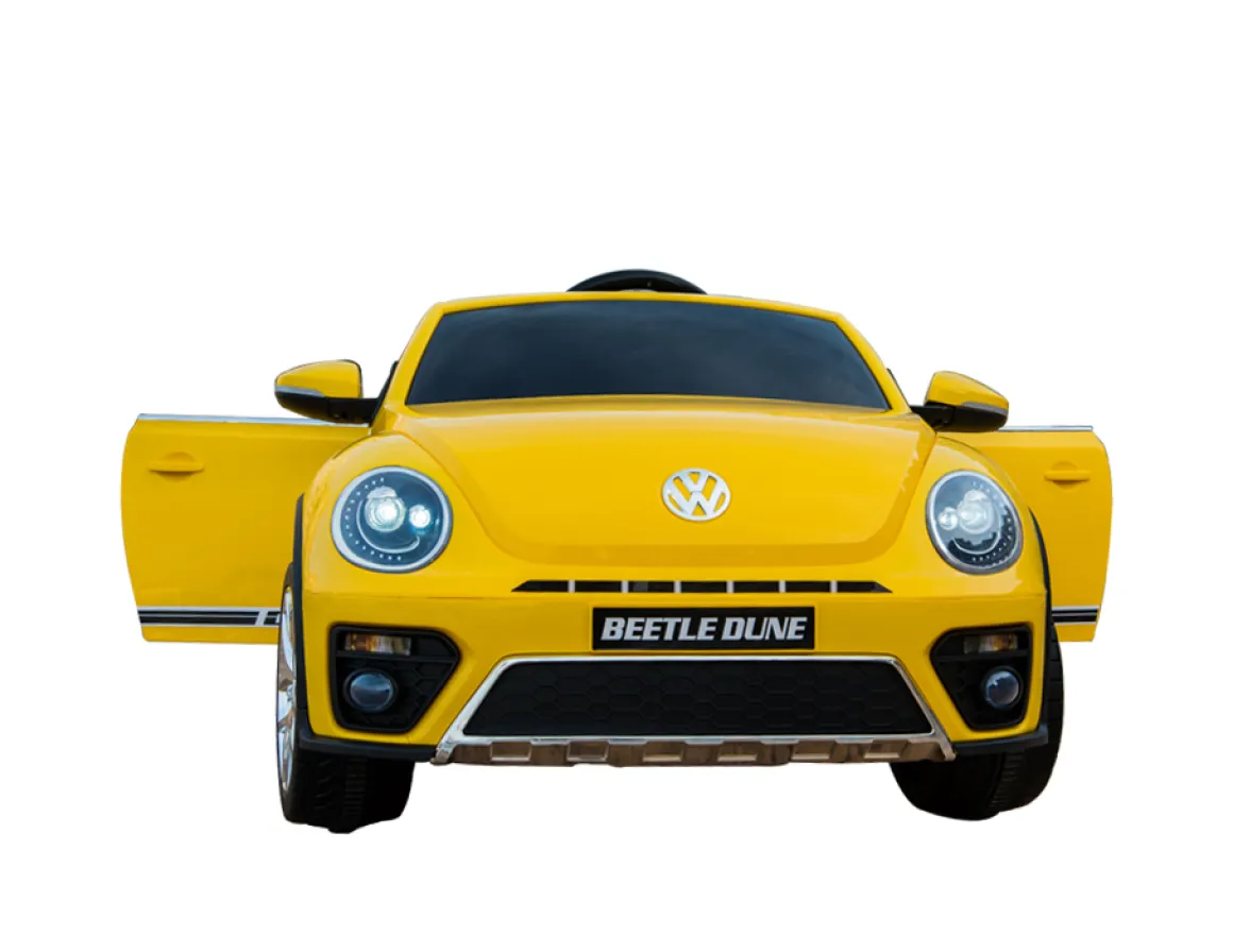 Elektroauto Kinder VW Käfer gelb