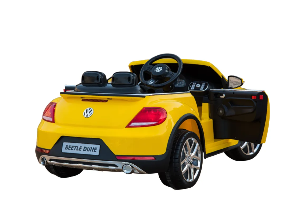Elektroauto Kinder VW Käfer gelb