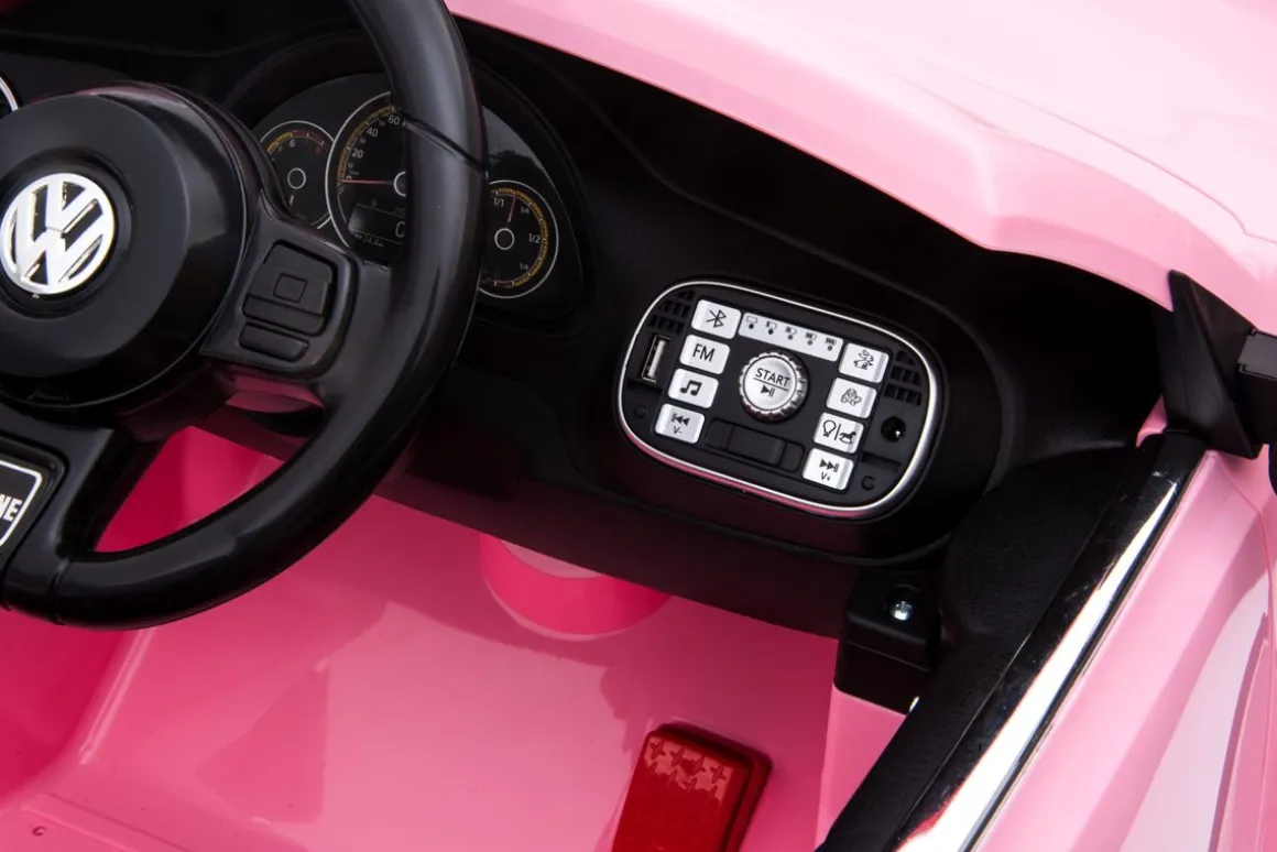 Elektroauto Kinder VW Käfer rosa