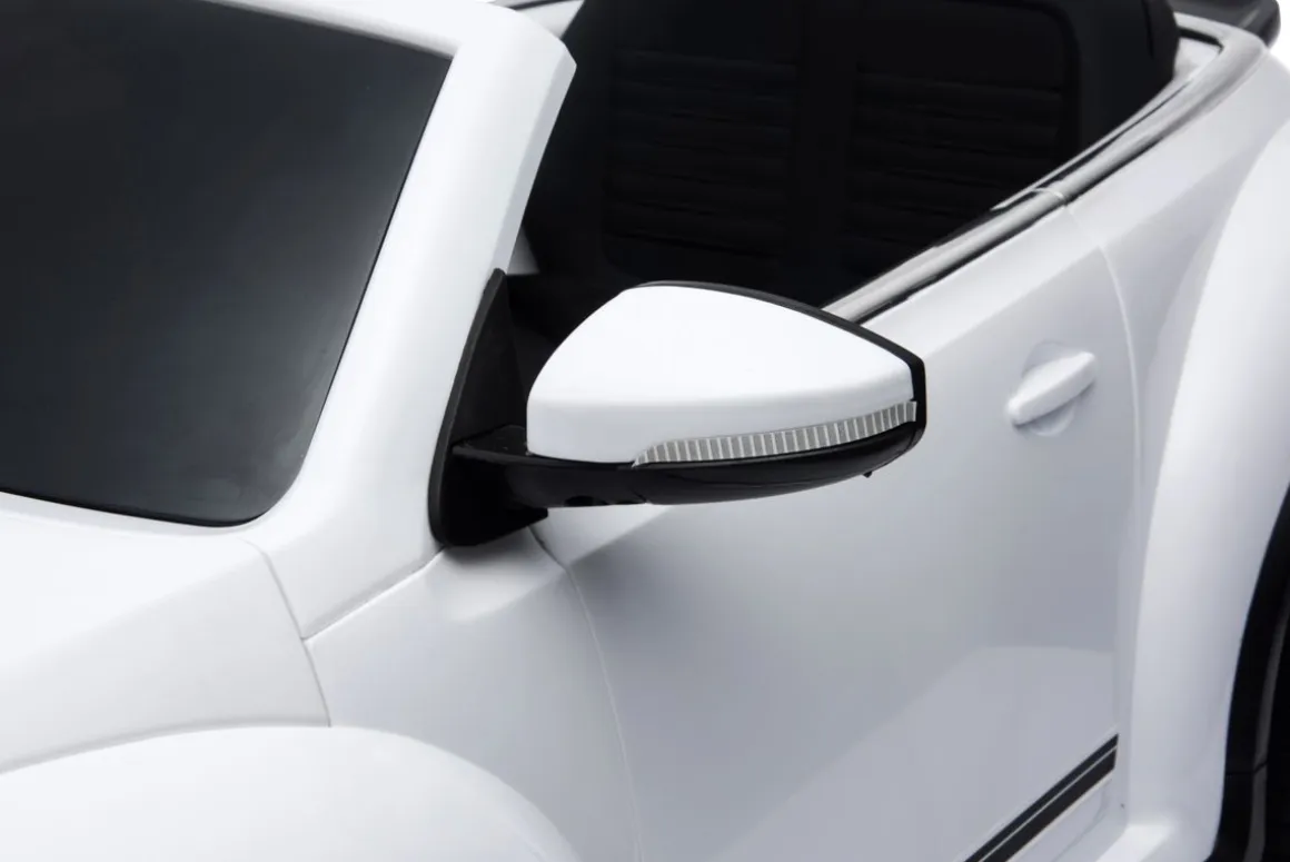 Elektroauto Kinder VW Käfer weiss