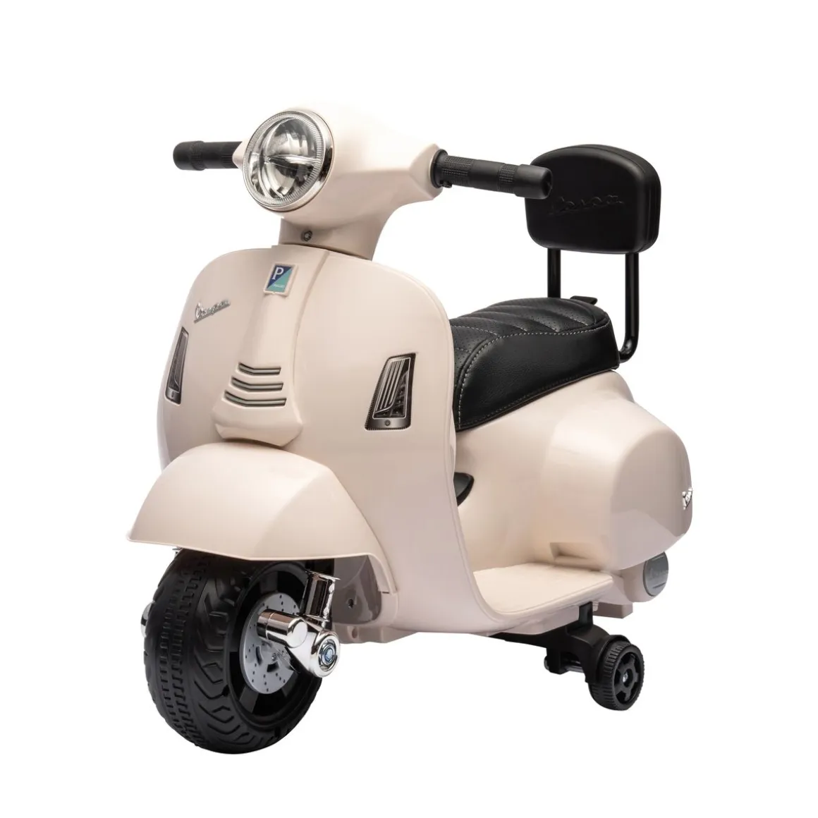 Elektroroller Kinder Vespa beige
