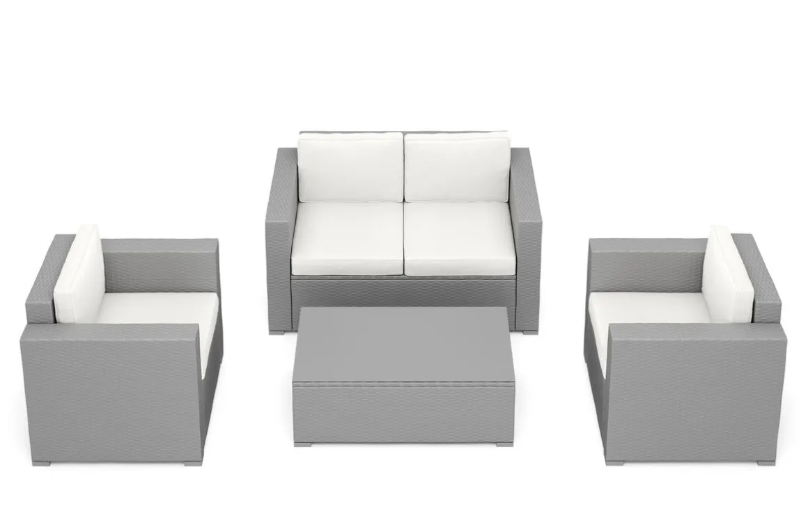 Ersatzkissen für Rattanlounge VENEZIA beige