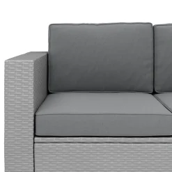 Ersatzkissen für Rattanlounge VENEZIA anthrazit