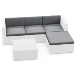 Ersatzkissen Lounge Malibu grau